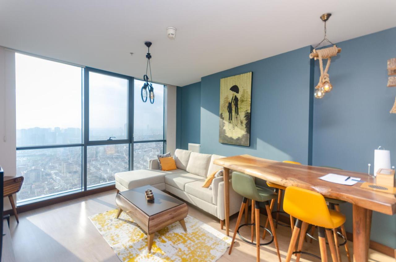 Stylish Flat-Eagle Eye For Istanbul Apartamento Exterior foto